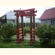 Садовопарковая архитектура, изготовление мельниц, колодца, скамеек, беседки, перголы пергола в Японском стиле, для дома, дачи, сада